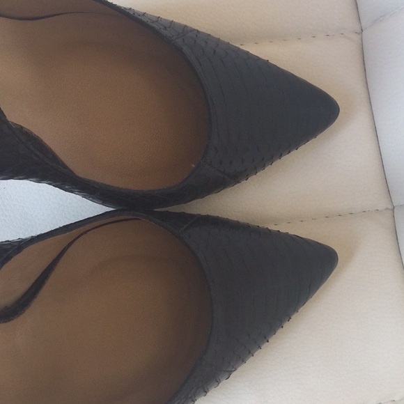 EUC Michael Kors Black Shoes Heels 38 1/2 Made in Italy - Picture 15 of 16